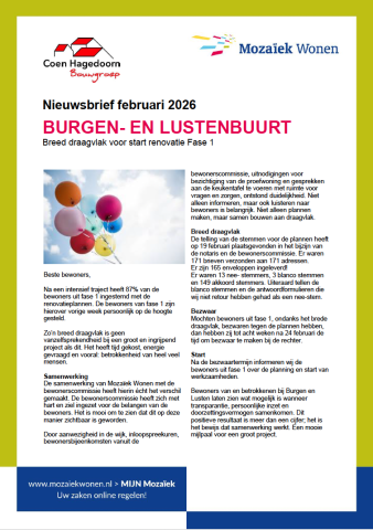 Cover nieuwsbrief februari